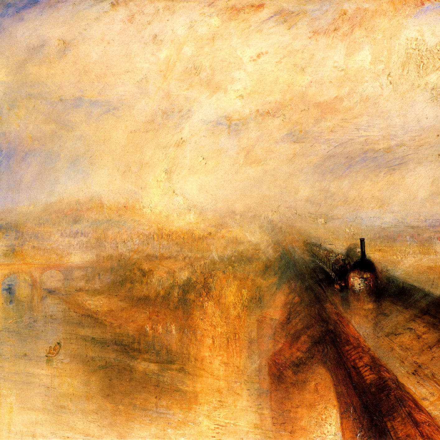 Wiliam Turner. Rain, Steam & Speed